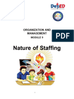 Staffing - Module 9 4rth QTR