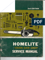 Homelite Chainsaw Service Shop Manual 2nd Edition