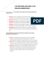 Practica de Geologia Aplicada en Las Ciencias Ambientales