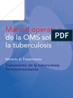 Módulo 4 Tratamiento TB OMS