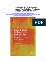 Research Based Art Practices in Southeast Asia The Artist As Producer of Knowledge Caroline Ha Thuc All Chapter