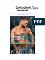 Download Rescuing Rosalie A Special Forces Protector Romantic Suspense Novel Ellie Masters all chapter