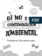 Documento A4 Portada Informe Anual Minimalista Profesional Rosa