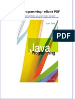 Book PDF Java Programming PDF Full Chapter