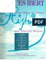 Ibert,J Histoires Flauta y Piano