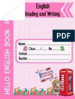 English Worksheet P4