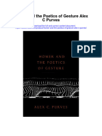 Download Homer And The Poetics Of Gesture Alex C Purves full chapter