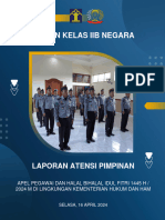 Laporan Atensi Apel Pegawai Dan Halal Bihalal Idul Fitri 1445 H Di Lingkungan Kementerian Hukum Dan Ha