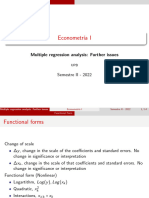 Lectures - Multiple - Regression - Analysis - Further - Issues