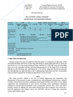 2020.control and Automation - Industrial Instrumentation