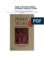 Honest Work A Business Ethics Reader 2Nd Edition Joanne B Ciulla Full Chapter