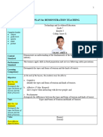 caling demo teaching lesson plan no fb column