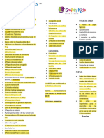 Lista de Utiles 5 Años 2024