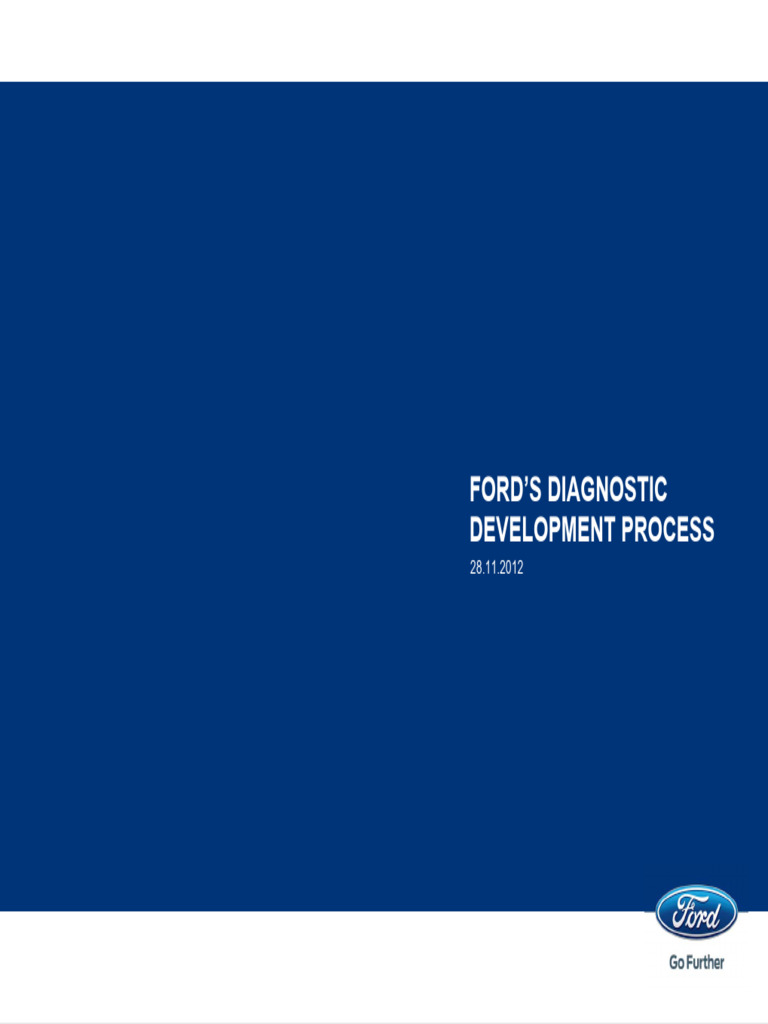 Ford's Global Diagnostic Process Overview | PDF | Xslt | Databases