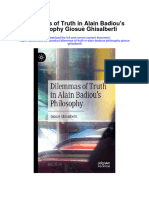 Dilemmas of Truth in Alain Badious Philosophy Giosue Ghisalberti Full Chapter