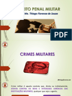 DIREITO PENAL - CRIMES MILITARES