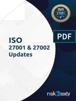 ISO 27001 and ISO 27002 Updates