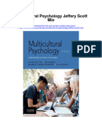 Multicultural Psychology Jeffery Scott Mio Full Chapter
