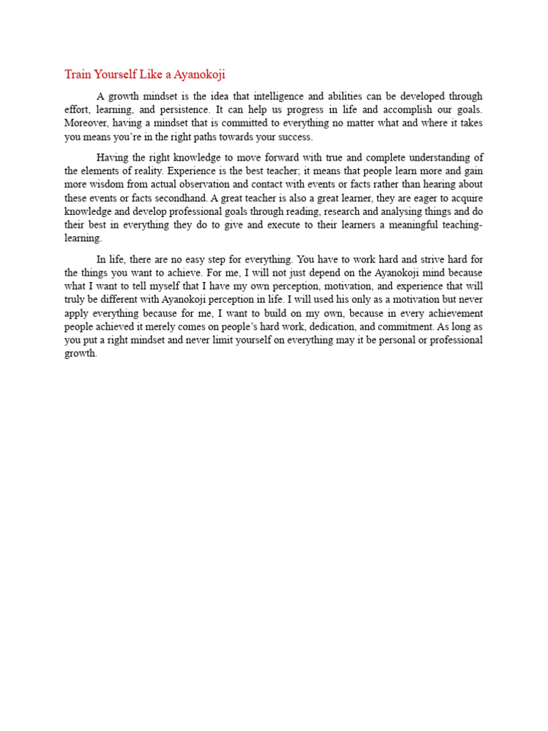 How To Be Like Ayanokoji Pdf