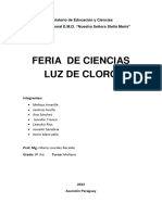 LUZ DE CLORO