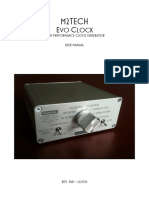Evo Clock User Manual PRB