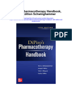 Dipiros Pharmacotherapy Handbook 12Th Edition Schwinghammer Full Chapter