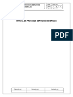 Manual de Procesos de Servicios Generales Al 20220222