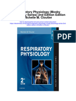Download Respiratory Physiology Mosby Physiology Series 2Nd Edition Edition Michelle M Cloutier all chapter