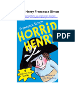 Download Horrid Henry Francesca Simon full chapter