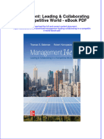 Book PDF Management Leading Collaborating in A Competitive World PDF Full Chapter