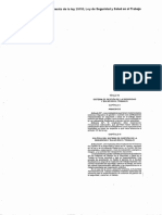 D.S. 005-2012-TR: Reglamento de La Ley 29783, Ley de Seguridad y Saíud en El Trabajo