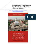 The Making of A Modern Temple and A Hindu City Kalighat and Kolkata Deonnie Moodie Full Chapter