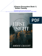 Download First Sight Chance Encounters Book 1 Amber Cassidy full chapter