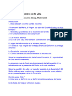 PDF La Eucaristía, Centro de La Vida