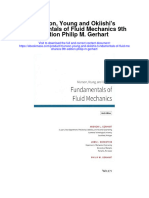 Munson Young and Okiishis Fundamentals of Fluid Mechanics 9Th Edition Philip M Gerhart Full Chapter
