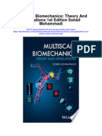 Multiscale Biomechanics Theory and Applications 1St Edition Soheil Mohammadi Full Chapter