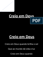 2 - Creio em Deus - Letra