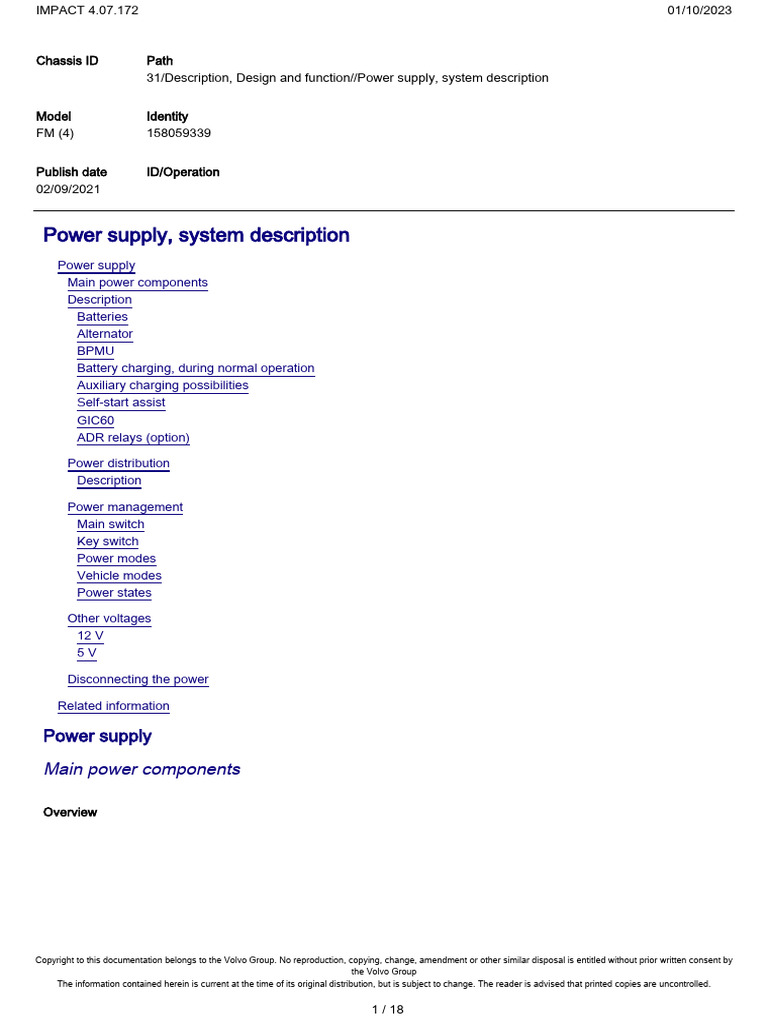 Power Supply, System Description | PDF | Battery Charger | Electricity