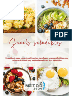 Lista de Snacks Saludables PDF