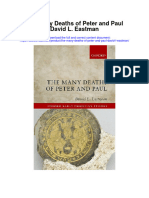 The Many Deaths of Peter and Paul David L Eastman Full Chapter