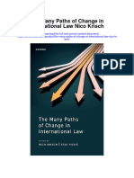 Download The Many Paths Of Change In International Law Nico Krisch full chapter
