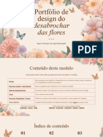 Blooming Flower Design Portfolio by Slidesgo