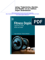 Fitness Doping Trajectories Gender Bodies and Health 1St Ed Edition Jesper Andreasson Full Chapter