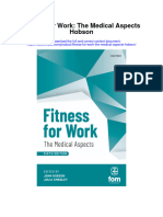 Fitness For Work The Medical Aspects Hobson Full Chapter