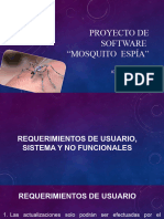 Proyecto de Software Insecto Espía Requerimientos