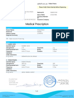 Medical Prescription: Diagnosis