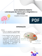 DISLEXIA DO DESENVOLVIMENTO Contribuições das teorias para o diagnóstico e a intervenção