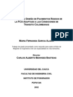 Catálogo de Diseño de Pavimentos Rígidos de La PCA Adaptado a Las Condiciones de Tránsito Colombianas