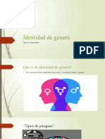 Identidad de Genero