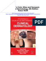 Fitzpatricks Color Atlas and Synopsis of Clinical Dermatology 8Th Edition Klaus Wolff Full Chapter